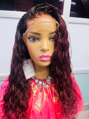 Custom color Indian deep wave 22 inches